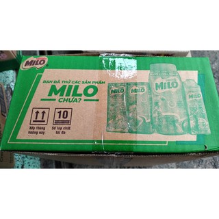 Thùng lốc 4 - 48 hộp thức uống lúa mạch Milo Active Go 180ml