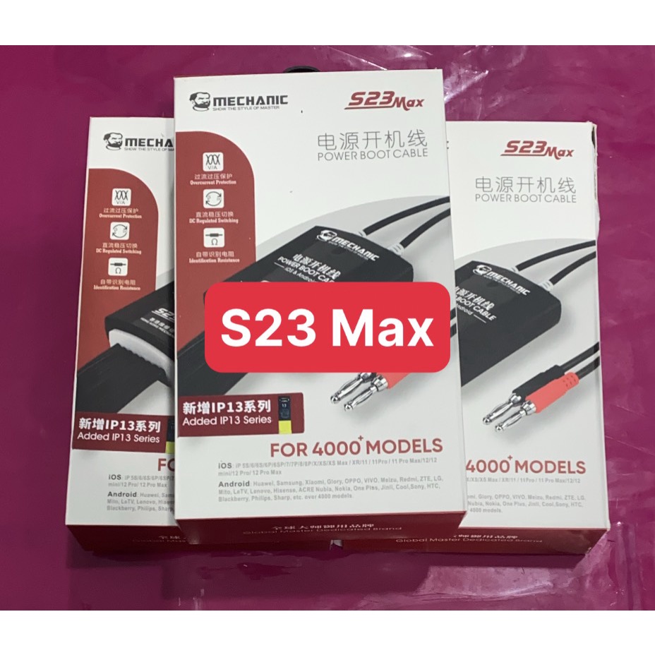 Dây cấp nguồn S23 Max Mechanic (5S-13PM + Androi)