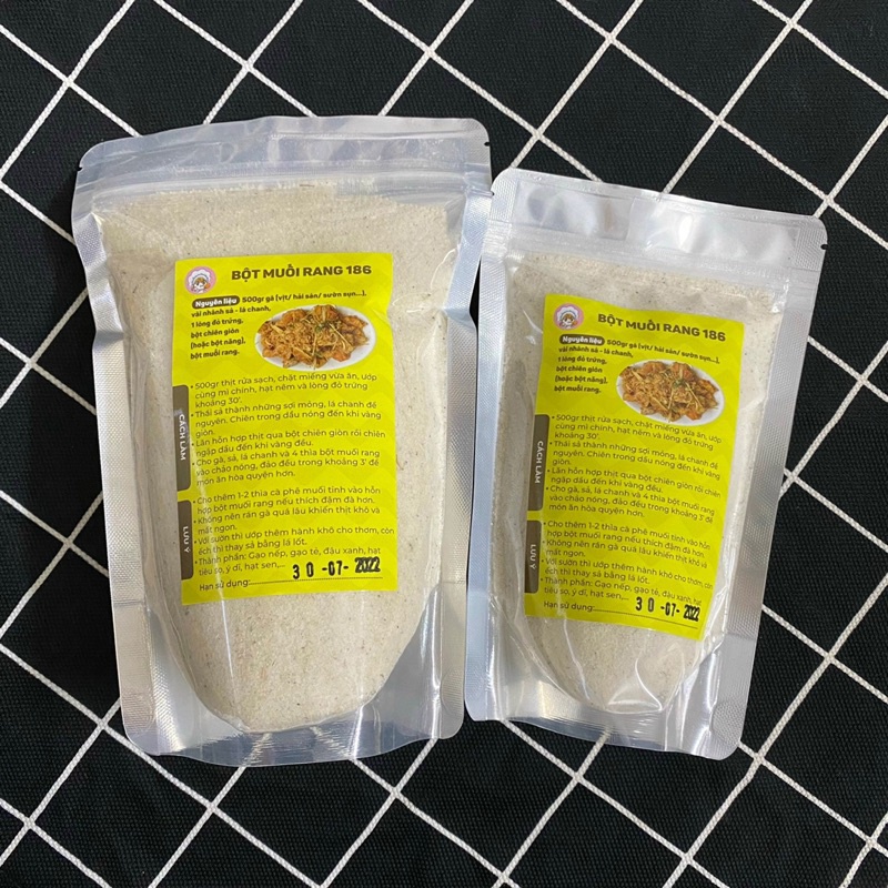 Bột muối rang gói 500g