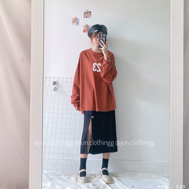 Chân váy gân xẻ 6811 | BigBuy360 - bigbuy360.vn