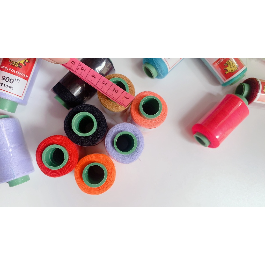 Chỉ may tiger 900m nhiều màu