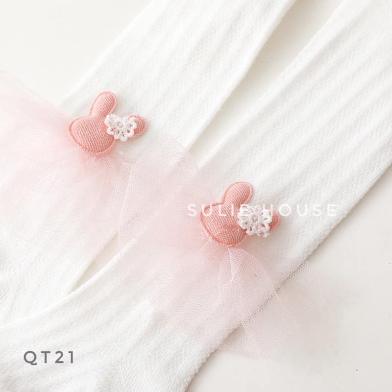 Quần tất lưới trắng 3D - QT21