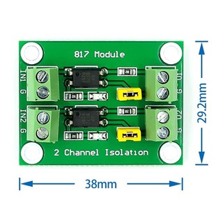 Module cách ly bộ ghép nối 2 kênh PC817