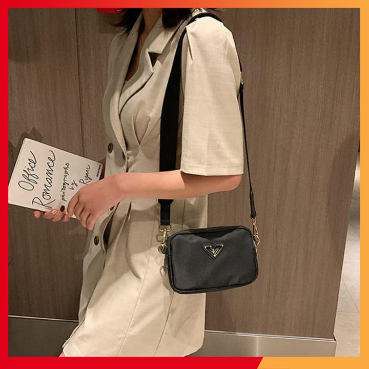 Túi đeo chéo thời trang nữ prada❤️ ❤️túi đeo chéo vải dù