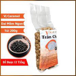 Trân Châu Caramel Đường Đen Tobee - Túi Nhỏ Tiện Lợi 200g - Sử dụng đến 12 giờ