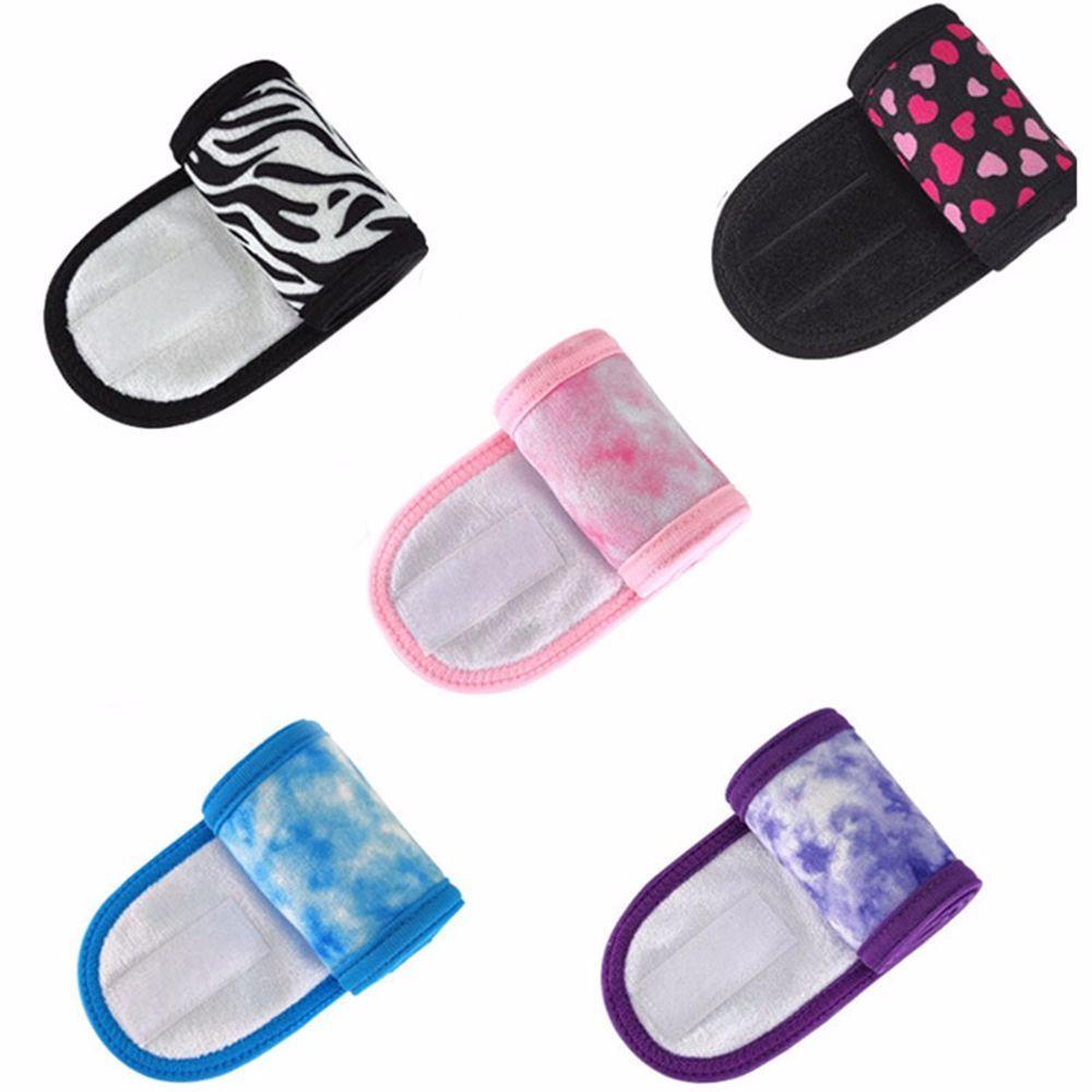 VANES1 Băng đô cài tóc rửa mặt Bản Rộng In Họa Tiết Trái Tim Dễ Thương Tùy Chỉnh Phong Cách Hàn Quốc Cho Nữ