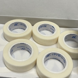 Băng dính giấy mũi Hàn màu trắng [1,25cmx9,1m]