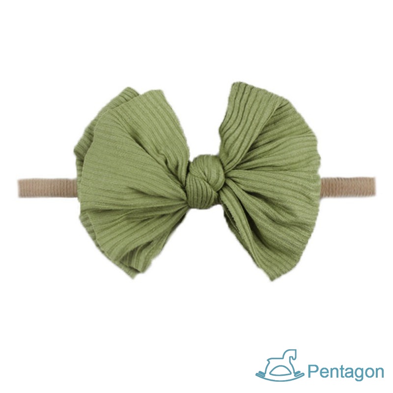 Kẹp Tóc Nơ In Họa Tiết Dễ Thương Cho Bé Gái