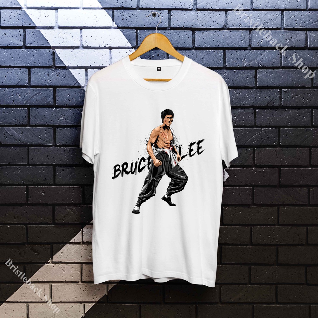 🍬Áo Thun hình diễn viên Lý Tiểu Long - Bruce Lee T-Shirt cá tính - S27CD5-487