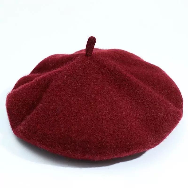 Mũ nón nồi beret dạ trơn nhiều màu thời trang nam nữ thanh lịch quý phái
