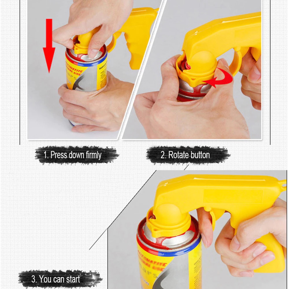 Dụng Cụ Cầm Tay Dùng Lắp Bình Xịt Phun Sơn Cho Ô Tô Xe Máy