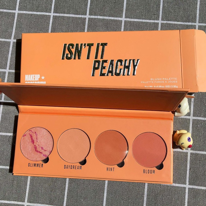 Bảng Phấn Má 4 Ô  Makeup Obsession Isn't It Peachy Blush Palette