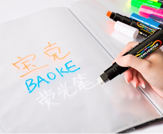Bút dạ quang viết bảng Led Baoke MP4902A 10mm