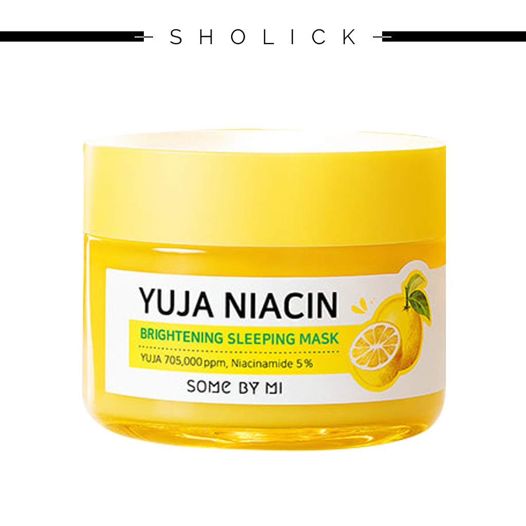 [Hàng mới về] Mặt nạ ngủ giúp làm sáng da YUJA Niacin