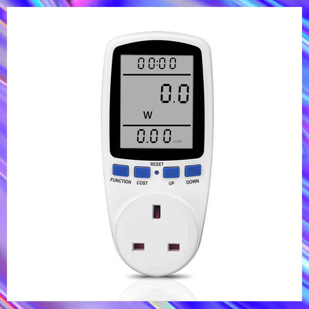 Electricity Power Consumption Meter Energy Monitor Watt Kwh Analyzer