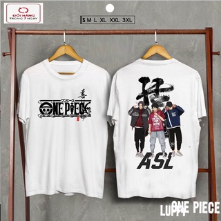 BST Áo Thun One Piece LUFFY | ZORO | ACE | SABO | ACE | Law Siêu Độc | Áo One Piece ASL Đẹp