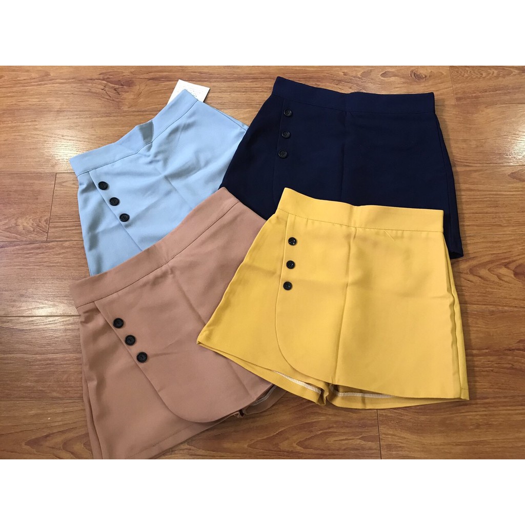 quần giả váy nữ 3 cúc chất tuyết mưa siêu xinh | BigBuy360 - bigbuy360.vn