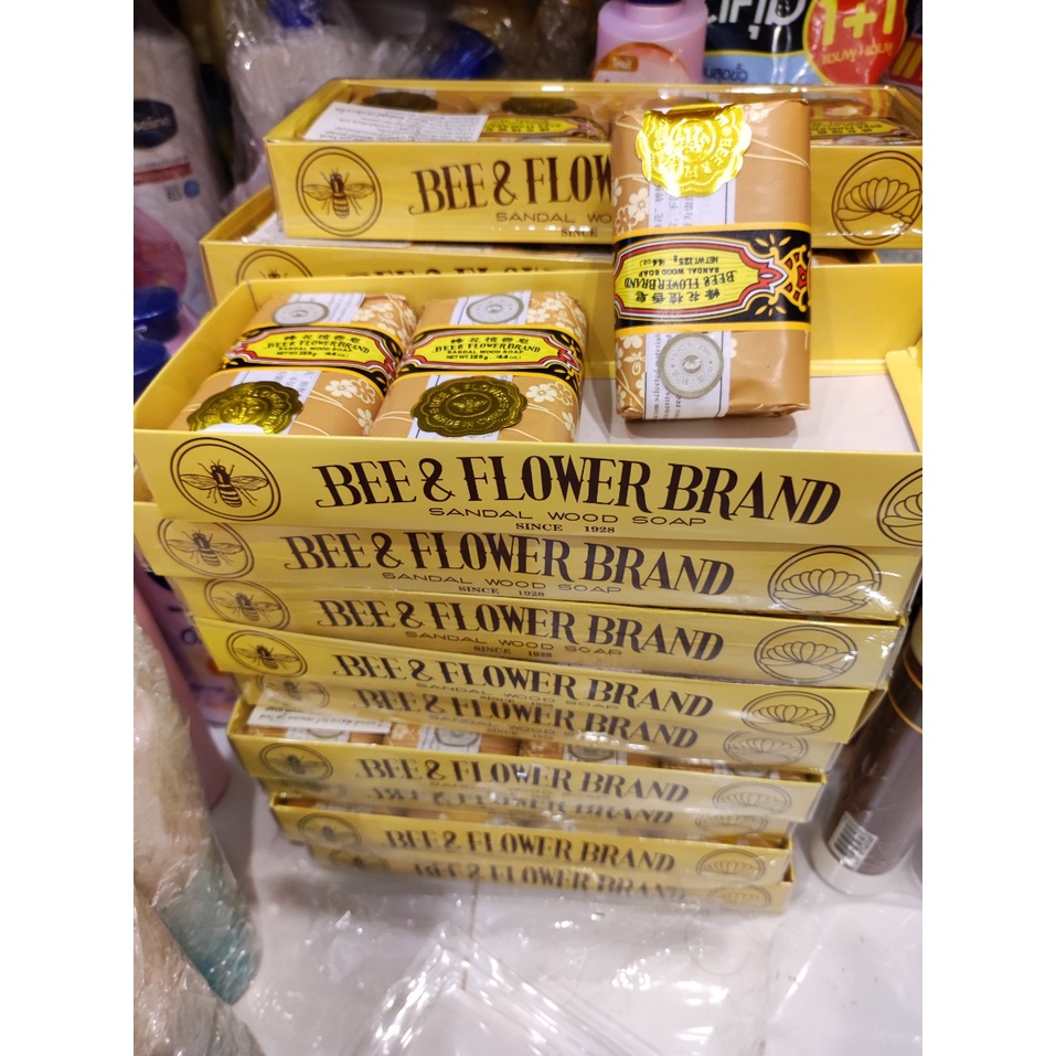 01 CỤC SOAP TRẦM CON ONG THÁI LAN MÙI SIÊU SANG