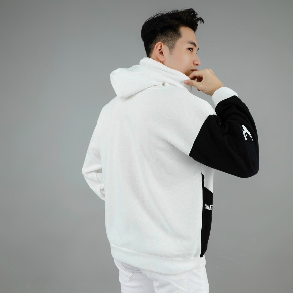 Áo hoodie nam form rộng vải nỉ dày dặn, siêu co giãn chuẩn form thời trang cao cấp thời trang Hpfashion - KVAHD05