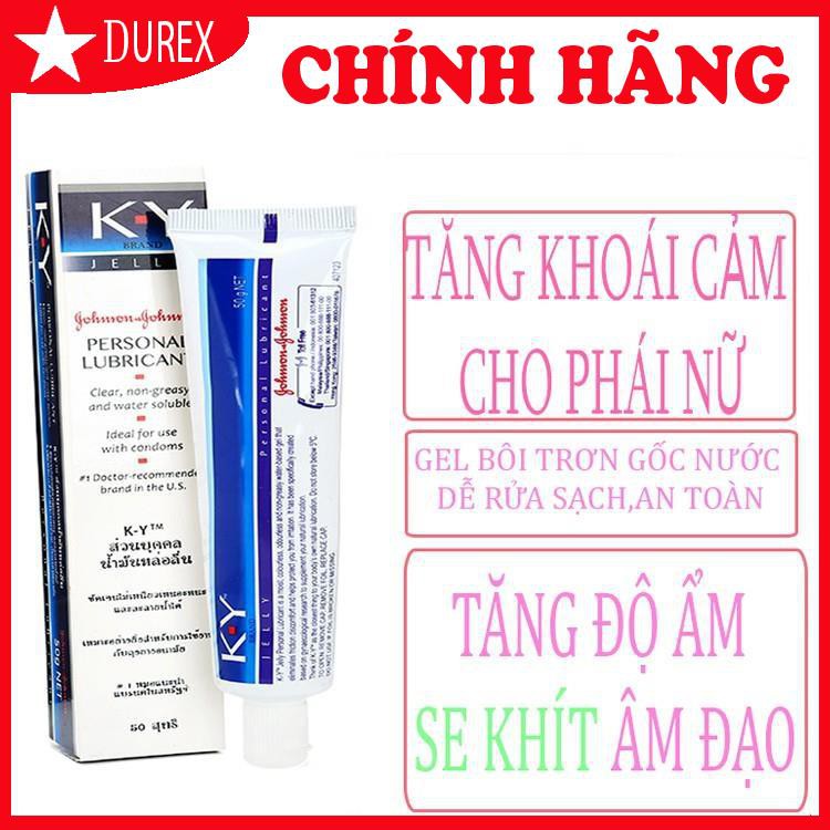 [SE KHÍT ÂM ĐẠO] Gel bôi trơn Durex Ky Thái lan 50ml