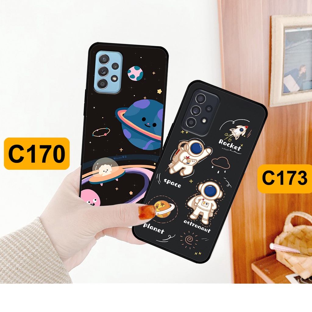 Ốp Samsung A52 - A53 - A72 - A73 in hình astronaut, phi hành gia vũ trụ hottrend, độc đáo, cá tính.