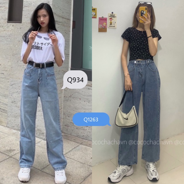 #Q934CS & #Q1263CS quần jeans suông rộng | BigBuy360 - bigbuy360.vn