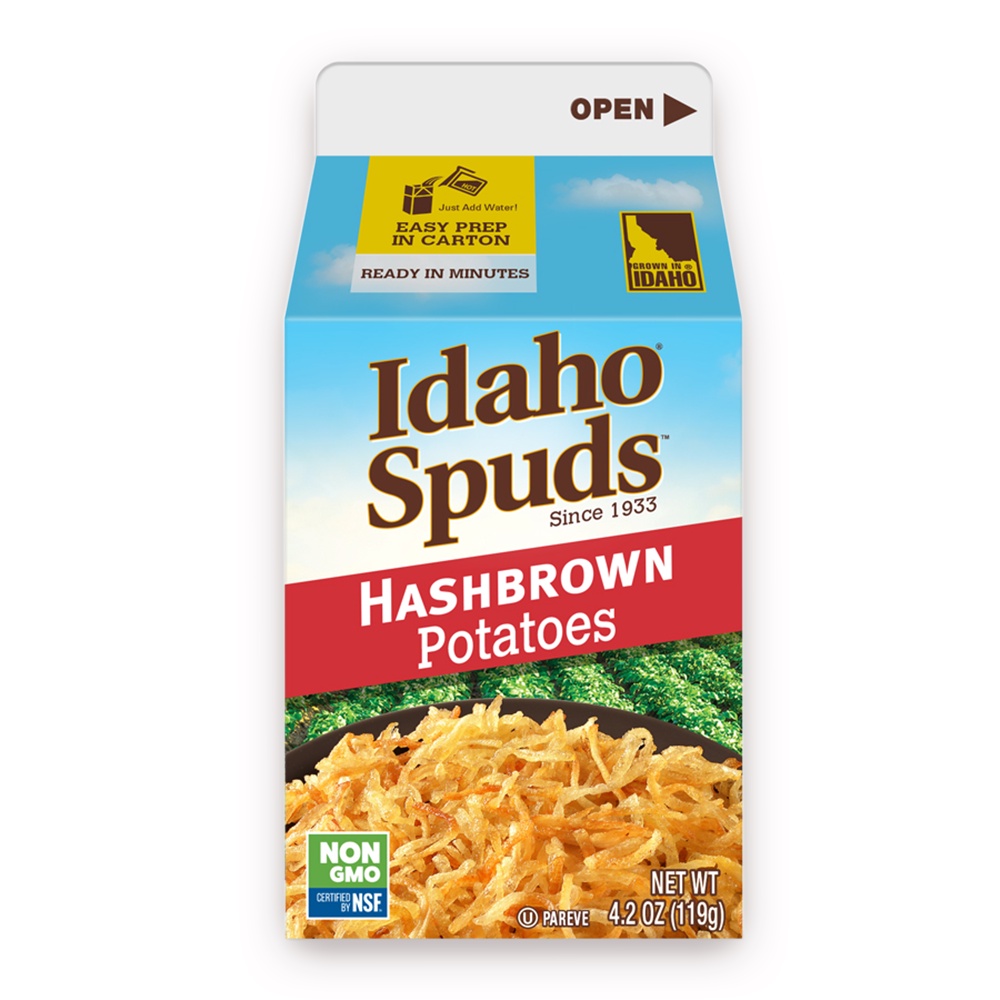 [DATE 6/2022] Khoai tây bào chiên Idaho Spuds Premium Hashbrown Potatoes 119G