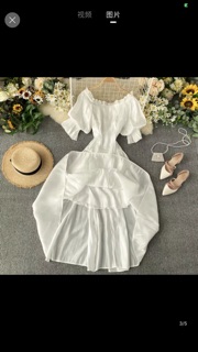 [Thanh lý] Đầm dự tiệc trắng tinh khôi 👗