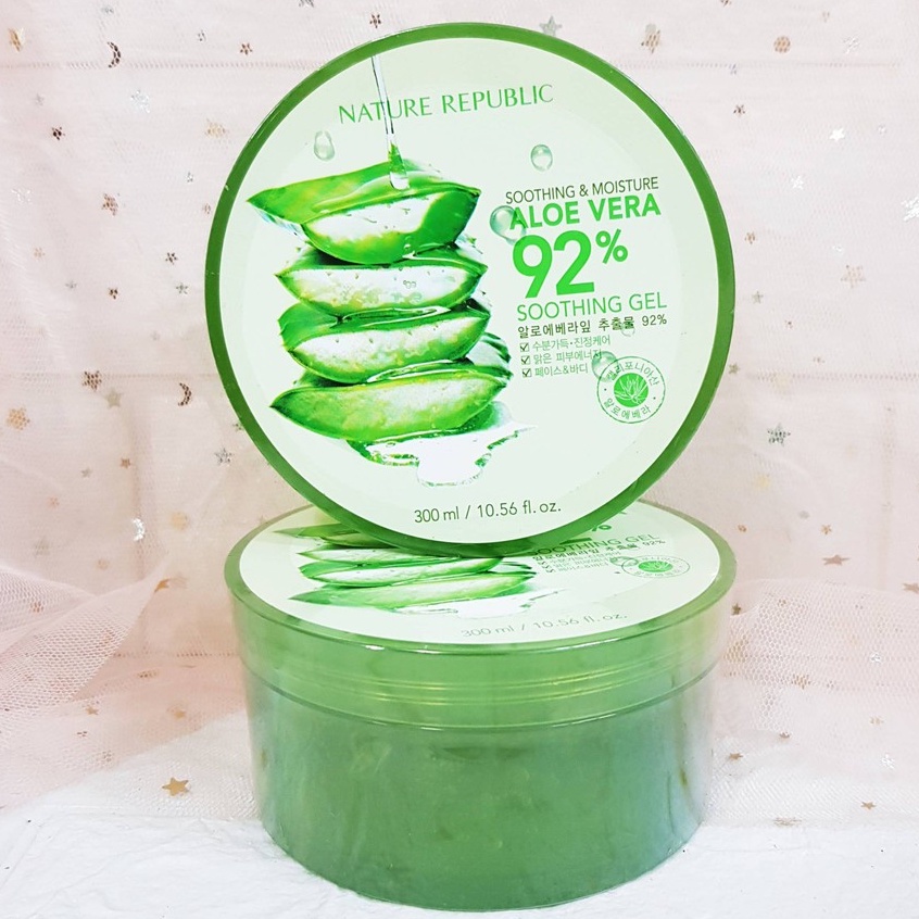 Gel Lô Hội Nature Republic Soothing &amp; Moisture Aloe Vera 92%