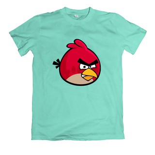 Áo thun in hình Angry Birds Red