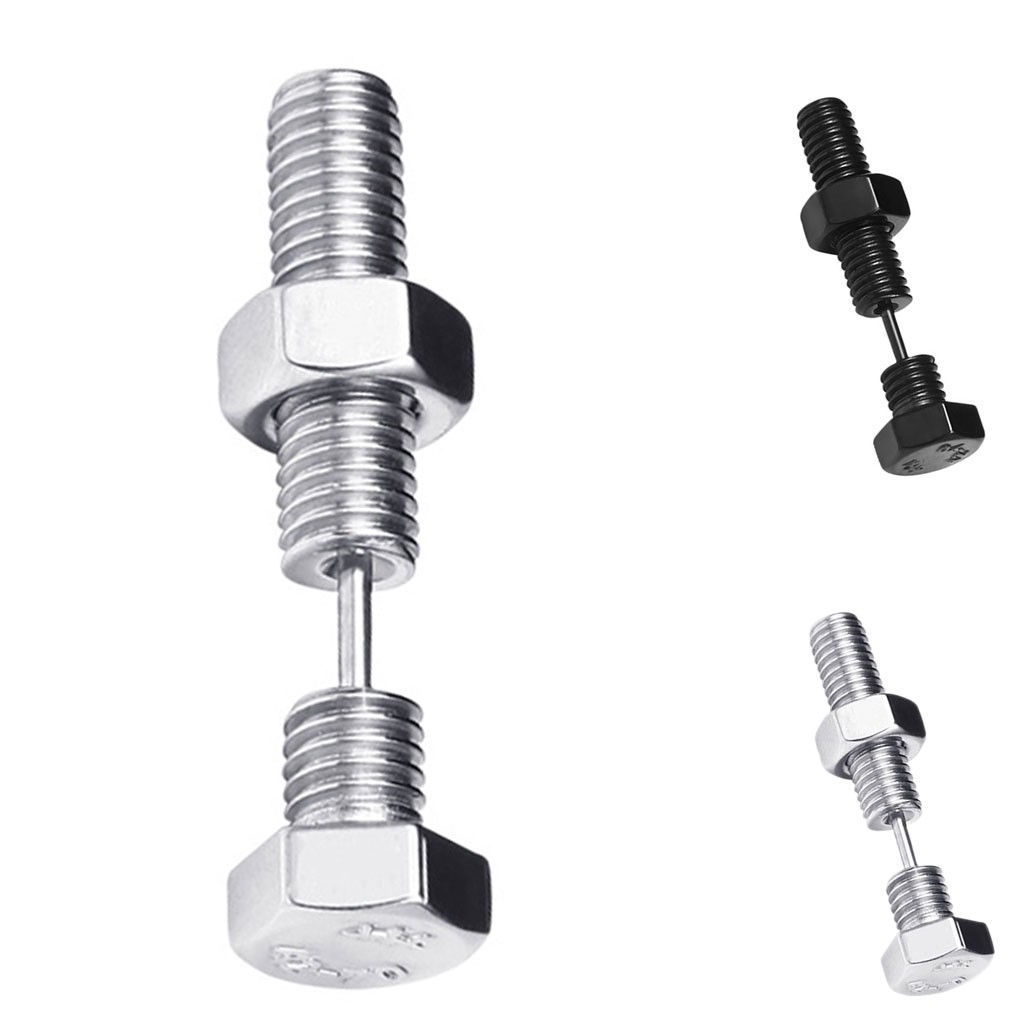 1 Khuyên Tai Bằng Thép Titan Phong Cách Halloween Cá Tính