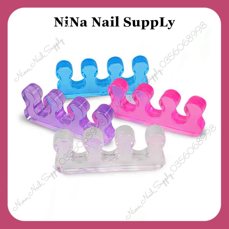 Kẹp Tách Ngón Tay Chân Silicon 10 Ngón