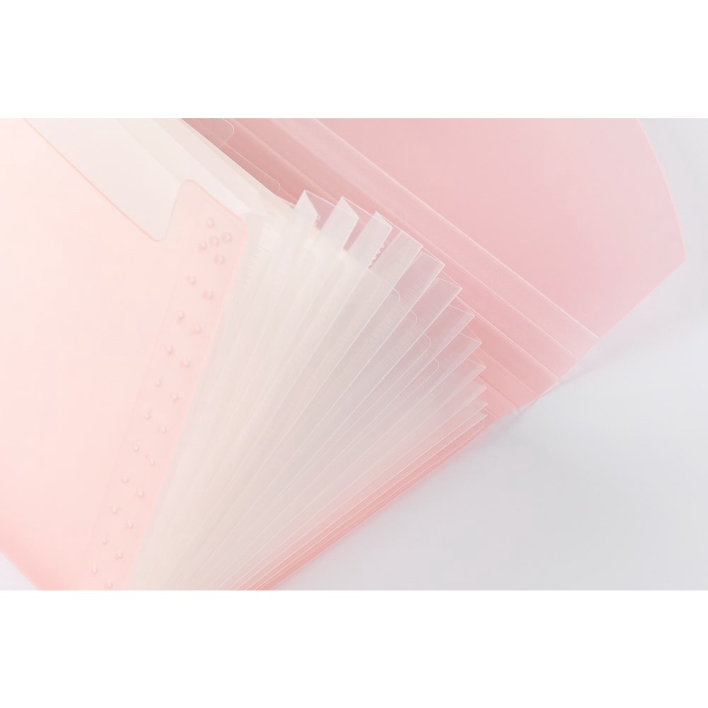 Bìa Đựng Tài Liệu ARTBOX Màu Hồng Thời Trang Có Dây Đóng Mở Tiện Dụng