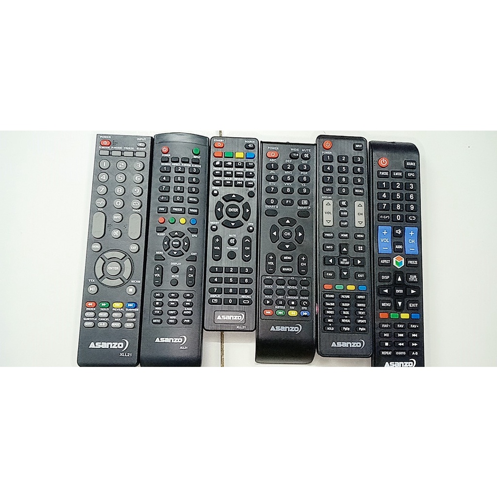 Remote điều khiển tivi thông minh ASANZO. Bảo hành 12 tháng