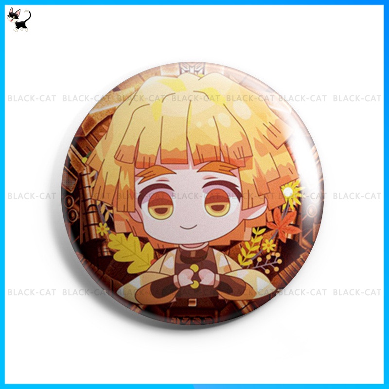 Ghim Cài Áo Hình Nhân Vật Anime Demon Slayer Thời Trang