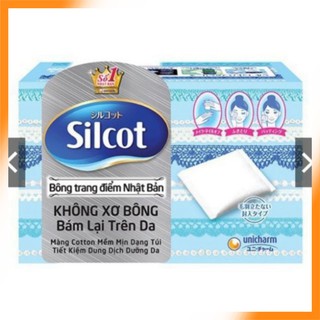 [ Hàng hot ] Hộp Bông Tẩy Trang Thường Và Cao Cấp Silcot Premium