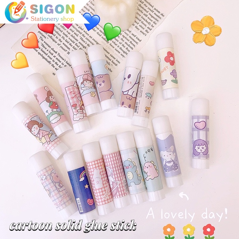 Keo Dán Họa Tiết Hoạt Hình Công Suất Cao Tiện Dụng Cho Học Sinh / Văn Phòng