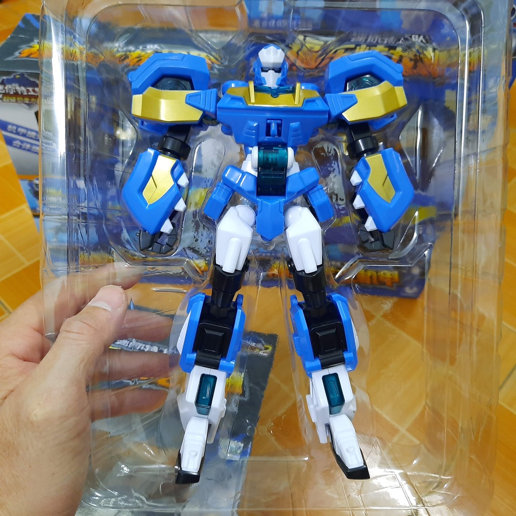 Đồ chơi Miniforce biệt đội siêu nhân nhí sức mạnh khủng long phần 2 robot Force Superbot Volt