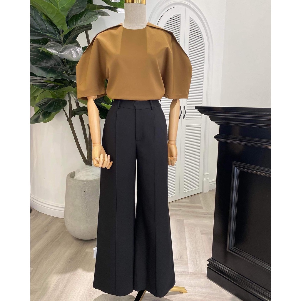 MadebyChloé - Áo nếp vai ELITE TOP  - Thiết kế cao cấp