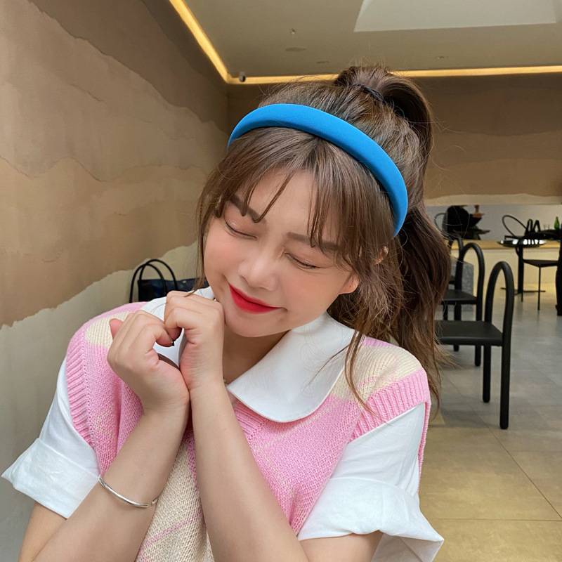 Cài tóc màu trơn phong cách Hàn Quốc đơn giản cá tính màu sắc ngọt ngào thời trang cho nữ