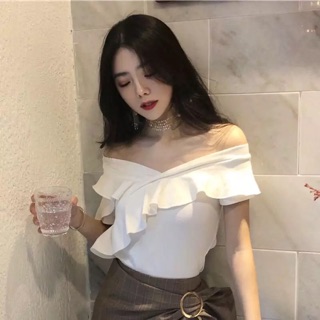 Áo trễ vai ôm ulzzang