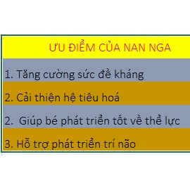 Sữa Nan Nga số 1,2,3 800g