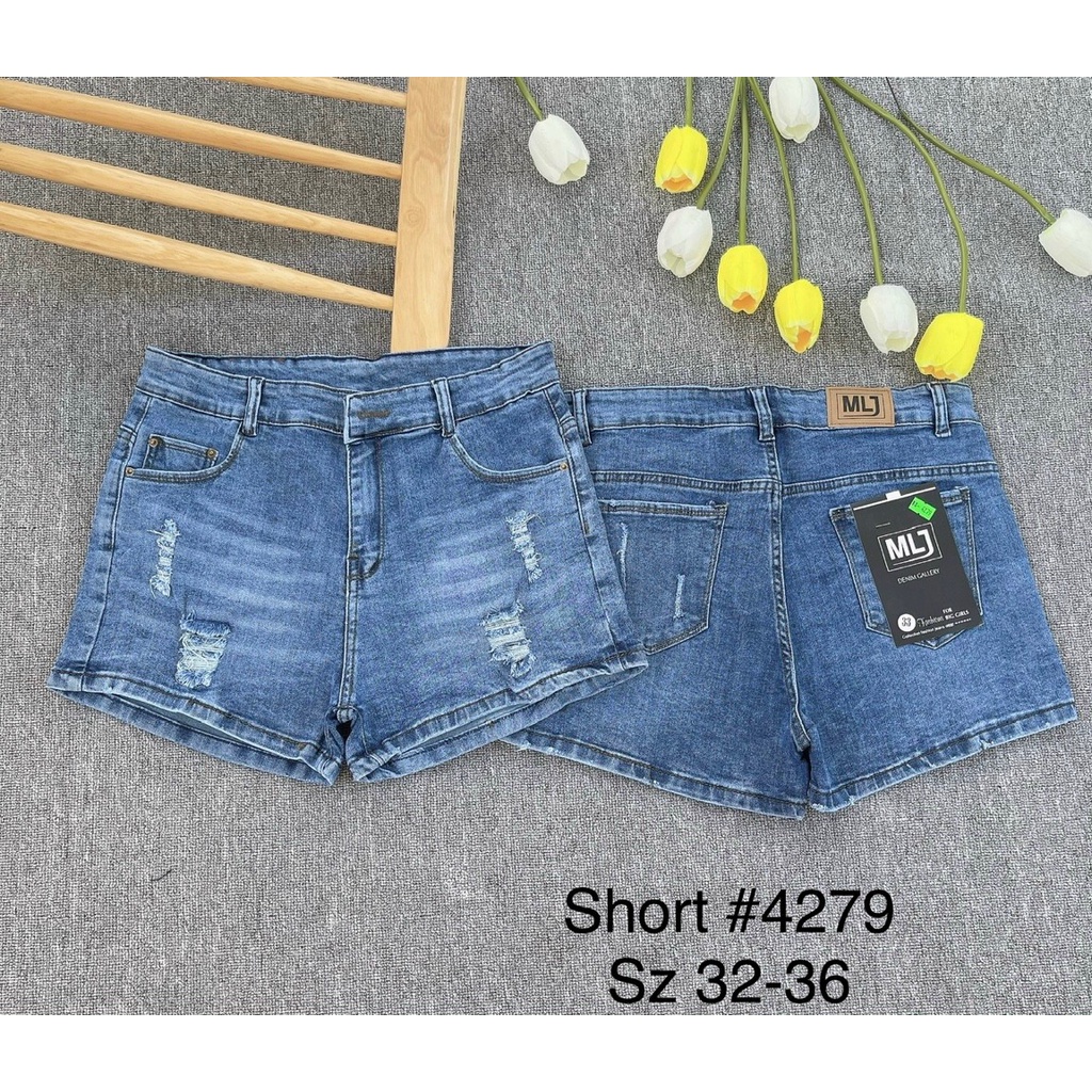 [Bigsize] Quần Sọt Jean Nữ Mẫu Rách Tua Lai Hàng Co Giãn Ảnh Chụp Thật Từ 60-85kg Mã 4482