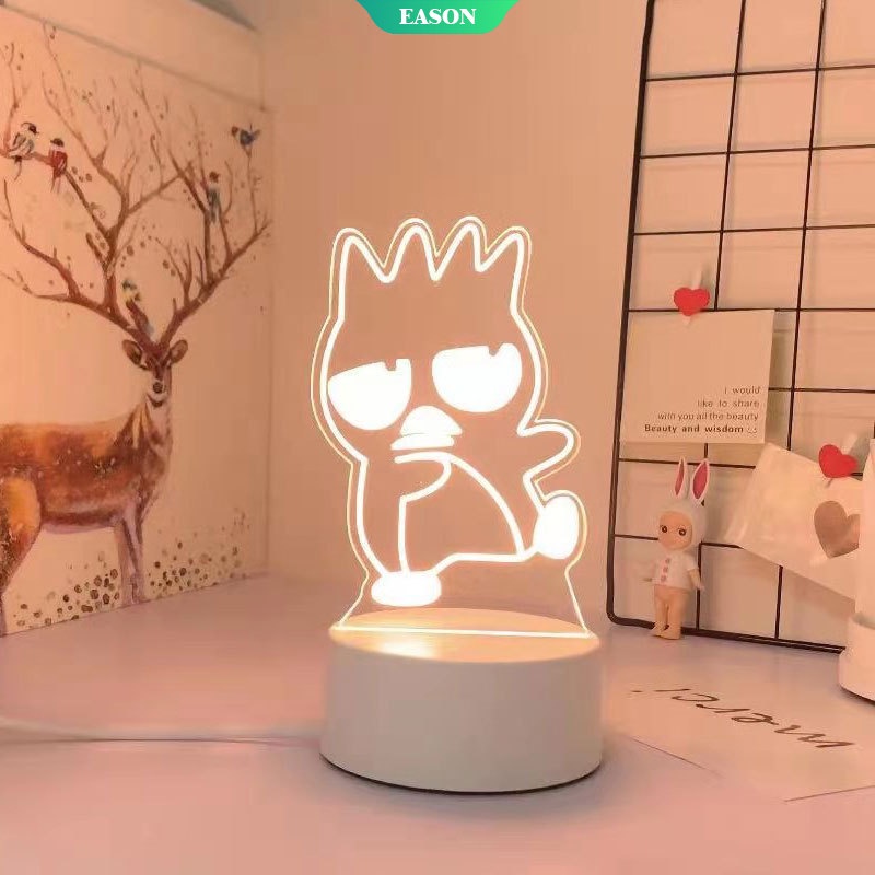 Đèn Ngủ Silicon Hình Mèo Hello Kitty Dễ Thương Dùng Làm Quà Tặng Cho Bé Gái/Bé Gái (Ánh Sáng Ba Màu)