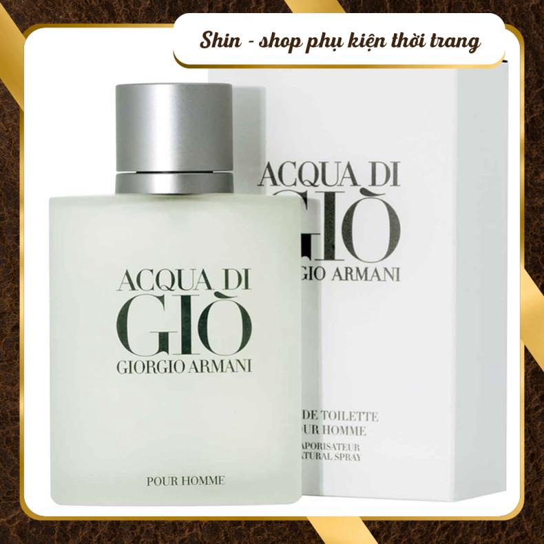 Nước Hoa Nam AQua Di Gio Trắng EDP 100ml hương thơm nam tính - Dầu thơm GIO Trắng cho nam lưu hương lâu - Shin shop | WebRaoVat - webraovat.net.vn