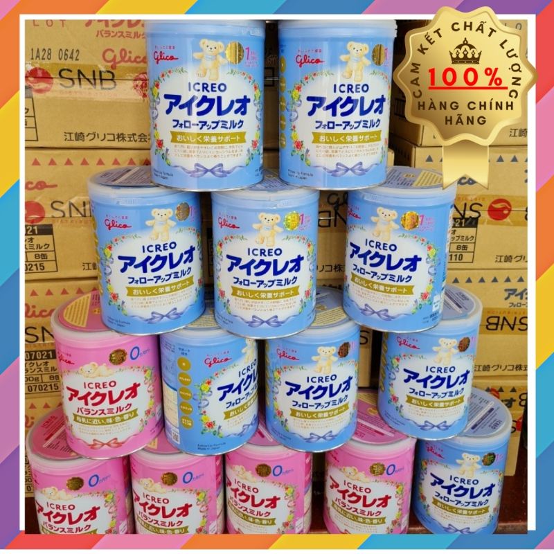 Sữa bột Glico Icreo số 1 dành cho trẻ từ 1_3 tuổi(820gr nội địa nhật)