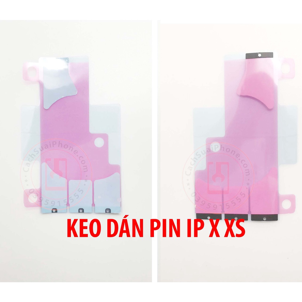 Keo Dán Pin i Phone X XS