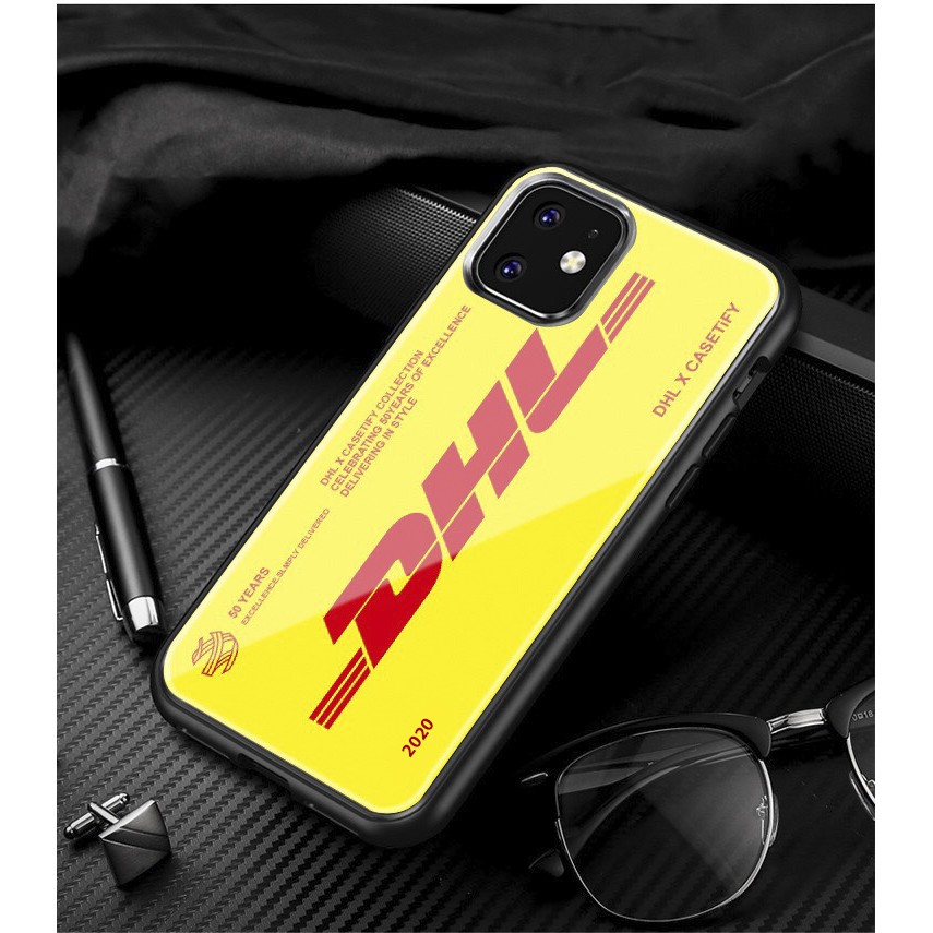 Ốp iphone kính DHL cho iphone 6 s plus 7 8 plus Xr X s max 11 11 pro max 12 mini 12 pro max