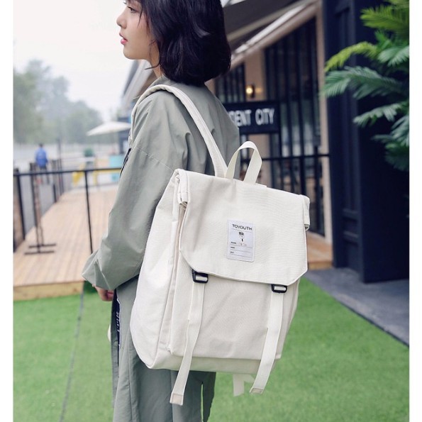 Balo Hàn Quốc toyouth vải canvas cực đẹpCỰC HOT