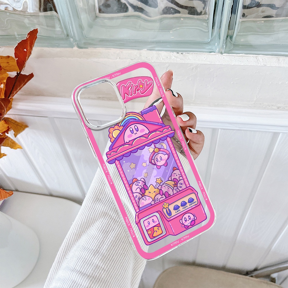 Ốp Điện Thoại Tpu Dẻo Họa Tiết Game of Kirby Cho iPhone 11 12 13 pro max XS X XR XSMax 7 8 6 6s plus 5 4 SE 2020